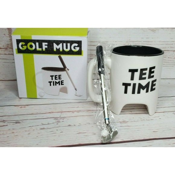 Golf Mug Tee Time Coffee Mug Tea Great Gift For Golf Lovers Christmas Gift - Picture 6 of 12